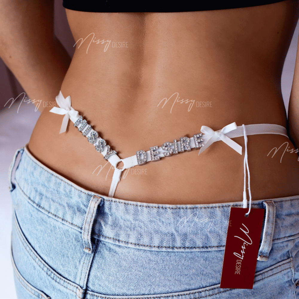 Personalized Bow Thong